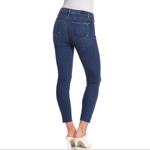 Paige hoxton ankle raw hem jeans - Picture 2 of 3